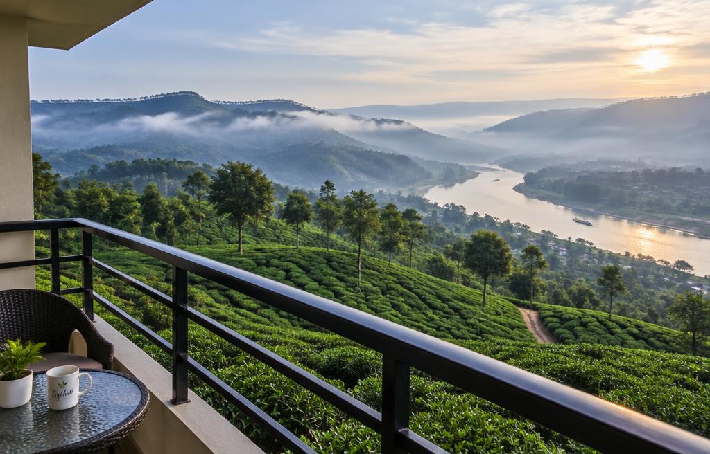 Sylhet scenery near Hotel Valley Garden